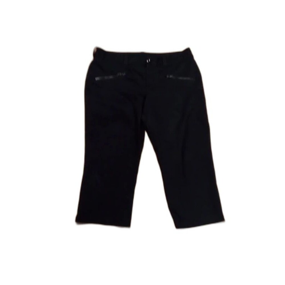 Women's Fila Golf Capri black pants size 10 lightweight